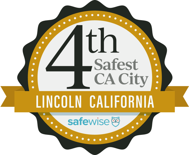 4th Safest CA City – Lincoln, California – Safewise