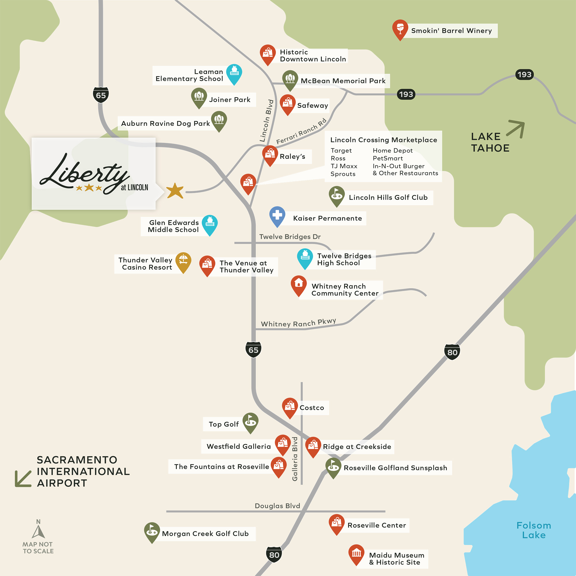 Points of Interest Map – Liberty at Lincoln